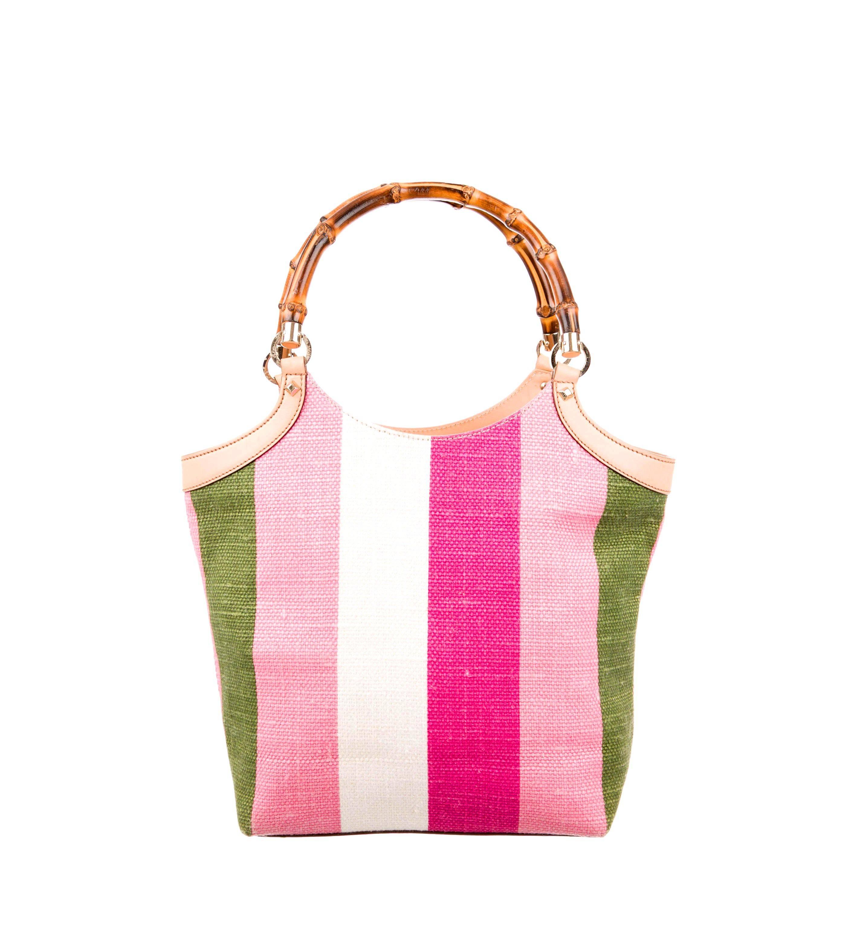 
Gucci's famous baiadera fabric is brought back from the House's archives with a washed effect.

Beautiful GUCCI canvas striped tote
Baiadera striped canvas collection
A true GUCCI statement piece
Natural leather trimming
Light-gold colored