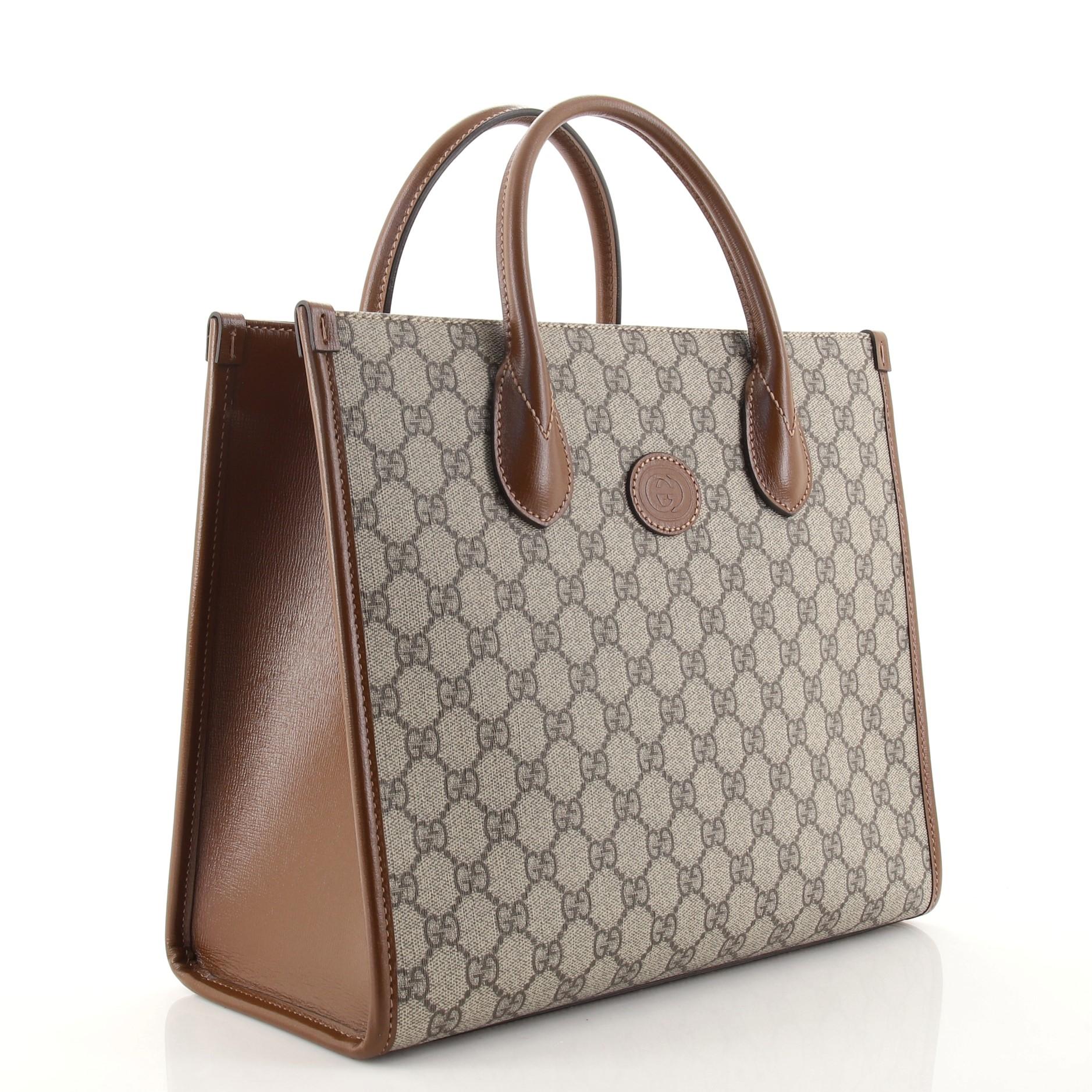 structured canvas tote