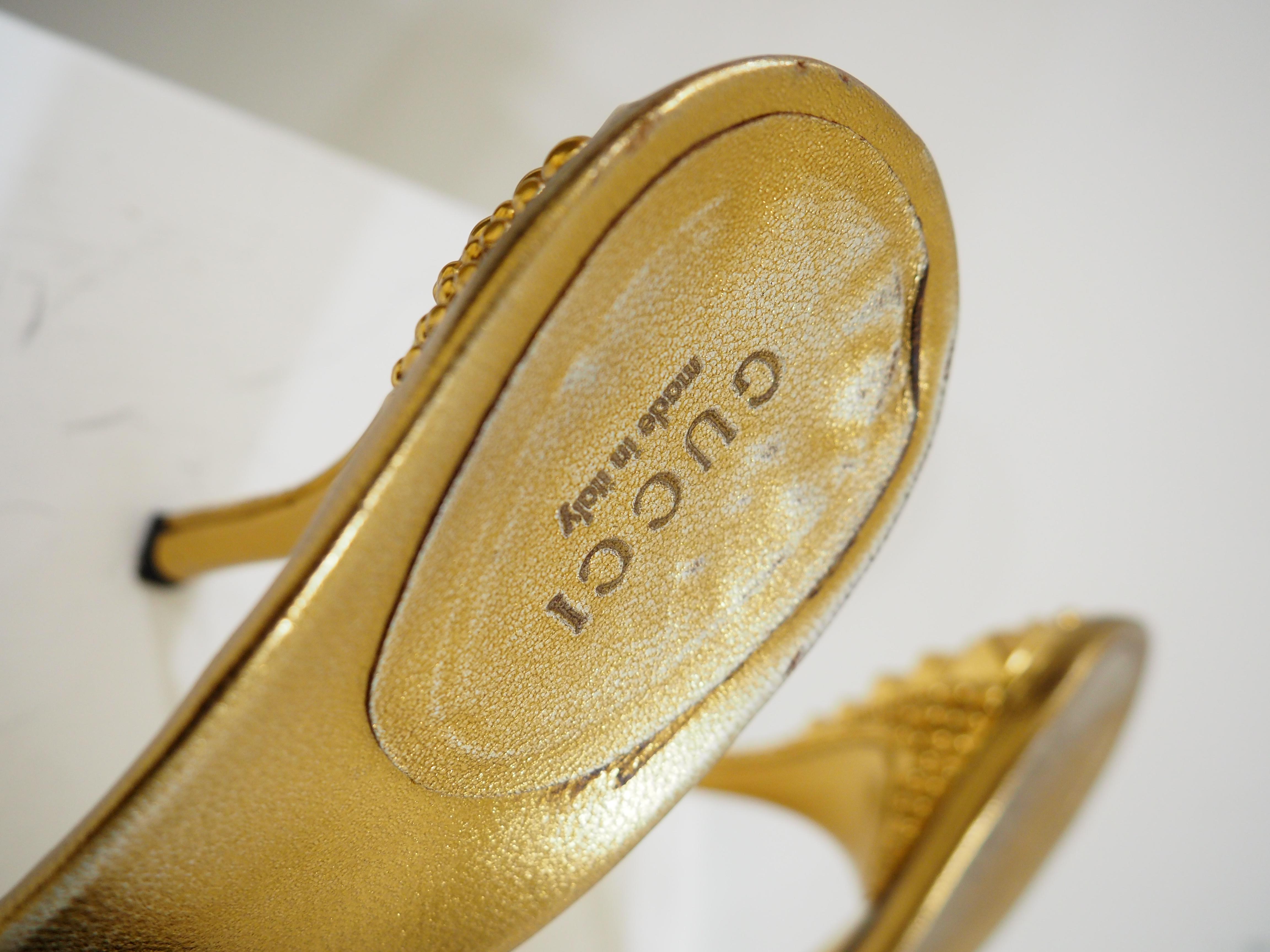 gold sandles