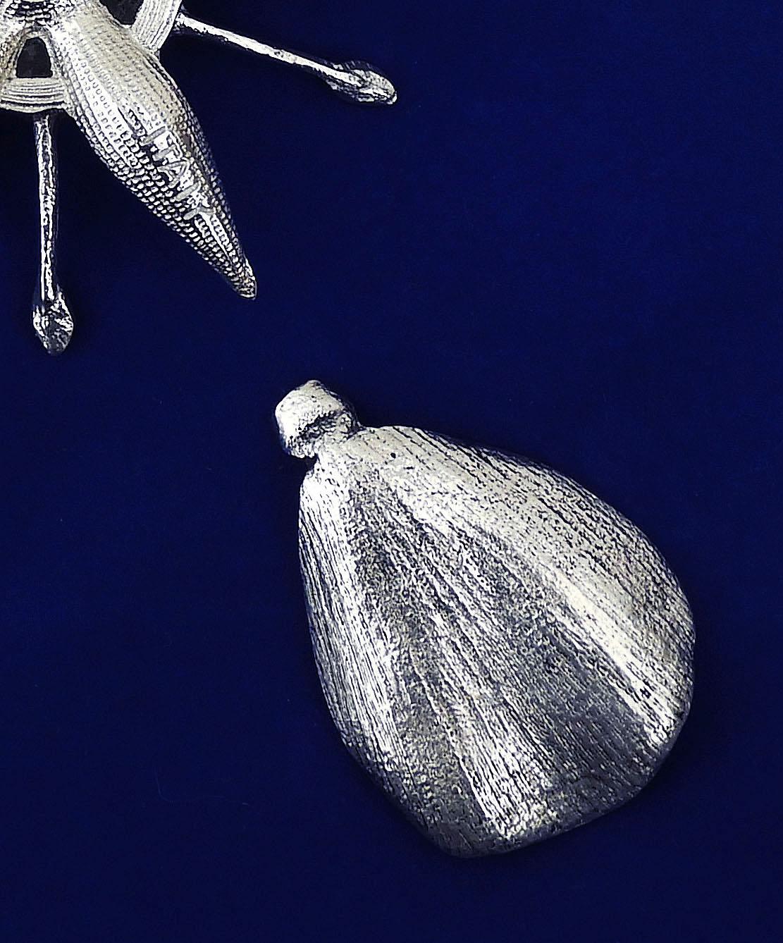 Cendrier à fleurs à cinq pétales ou attrape-tout de style Gucci Italie du milieu du siècle dernier C1960s en vente 3