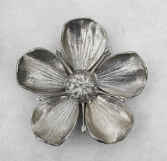 Posacenere o portacenere a cinque petali in stile Gucci, metà del secolo scorso, Italia, anni '60.