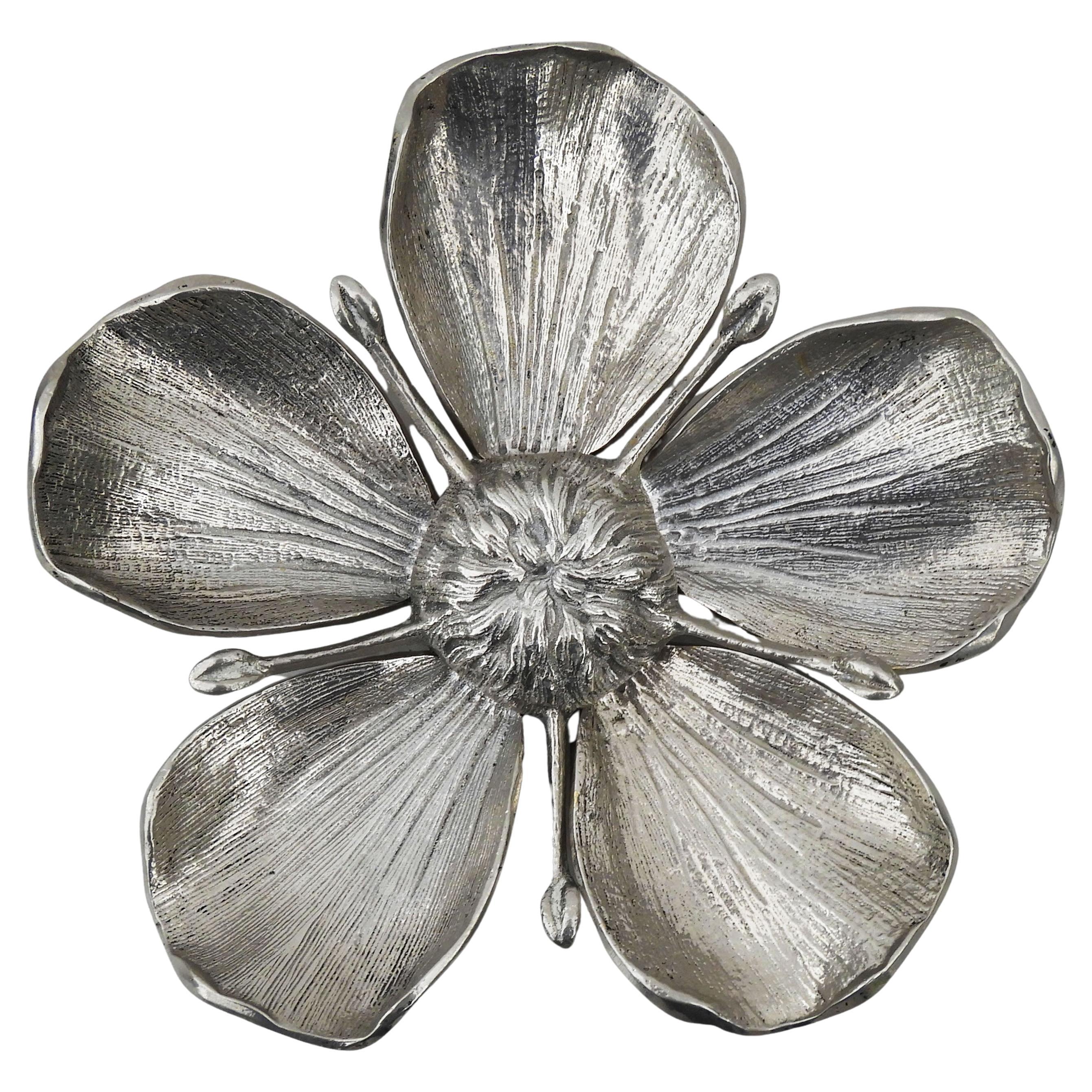 Gucci Stil Fünf Blütenblätter Aschenbecher oder Catch-all Mid Century Italien C1960s