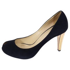 Gucci Pumps Peep Toe in pelle scamosciata misura 40 EU