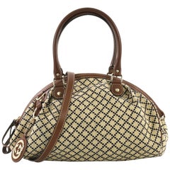 Gucci Sukey Boston Bag Diamante Canvas