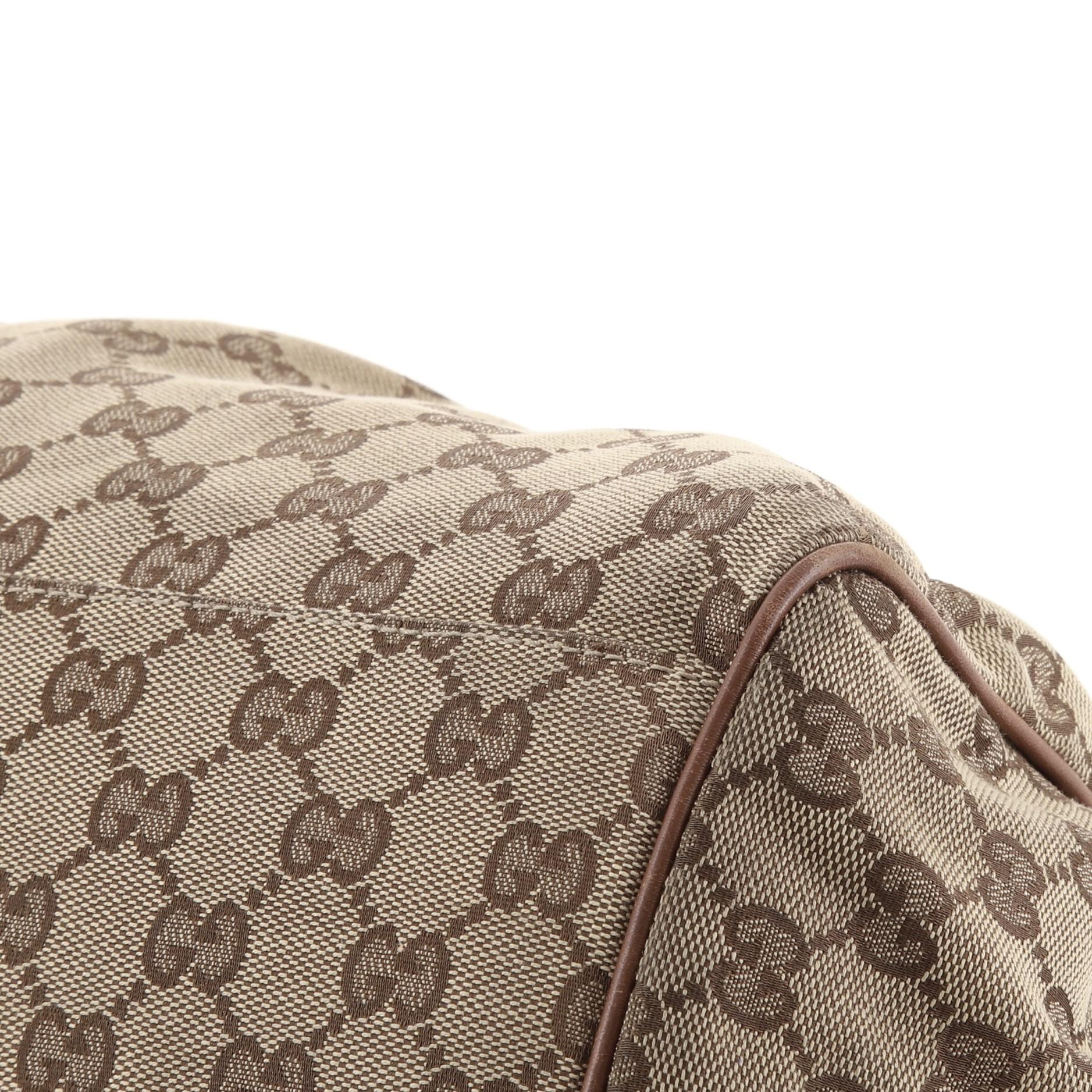 Gucci Sukey Boston Tasche GG Segeltuch 1