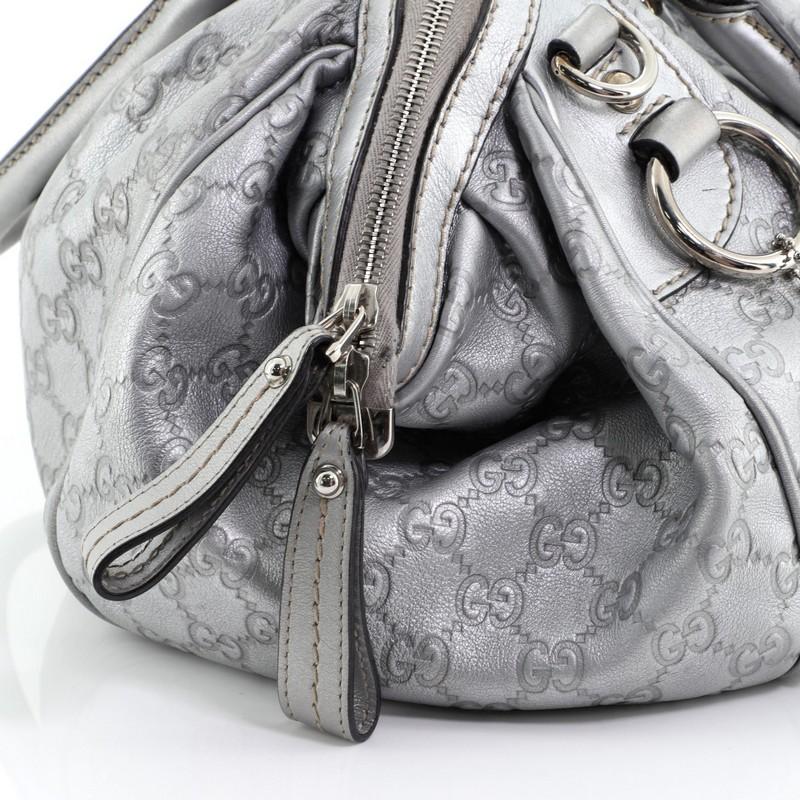 Gucci Sukey Convertible Boston Bag Guccissima Leather 3