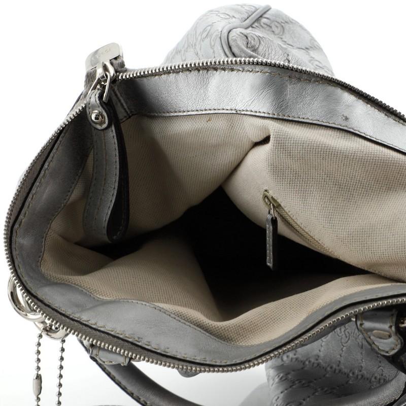Gucci Sukey Convertible Boston Bag Guccissima Leather 4