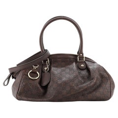 Gucci Sukey Convertible Boston Bag Guccissima Leather