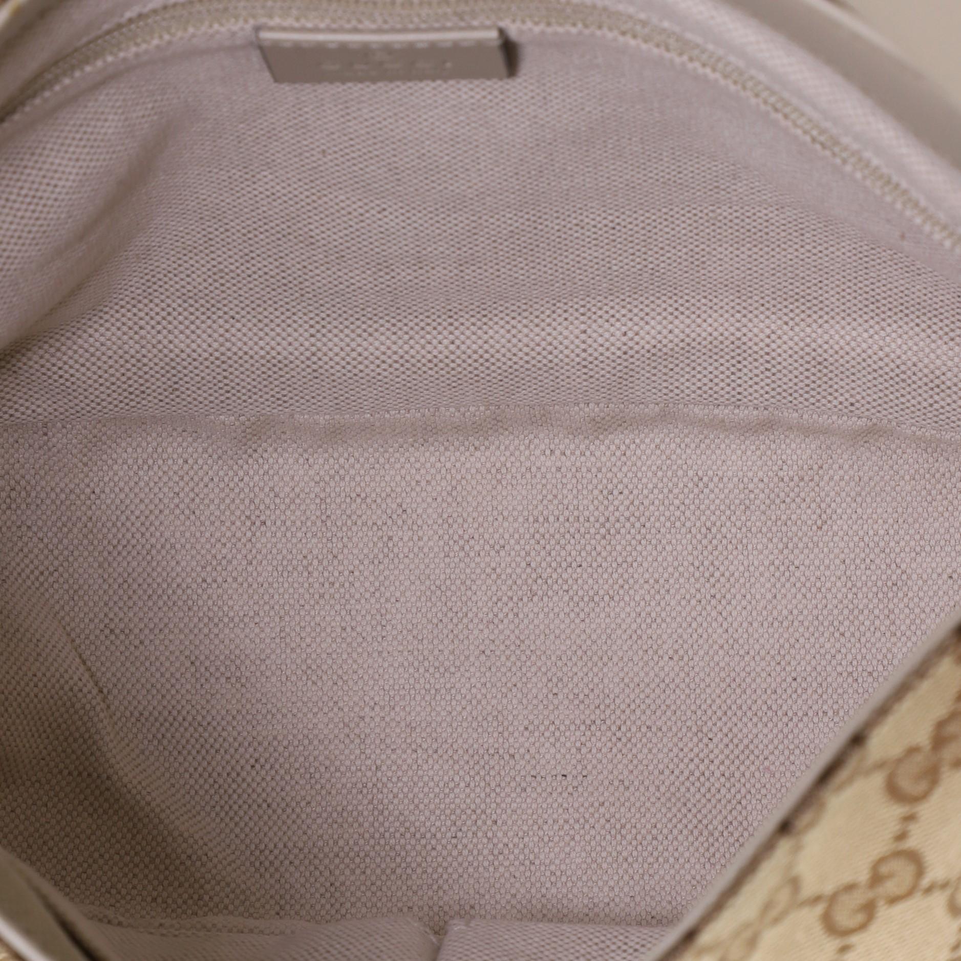 Gucci Sukey Convertible Umhängetasche GG aus Segeltuch mit Leder für Damen oder Herren