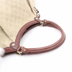 Gucci Sukey Diamante Monogram Hobo 869791 Beiges Canvas Shoulder Bag