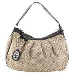 Gucci Sukey Hobo Diamante Canvas Medium,