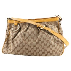 Gucci Sukey Messenger Bag GG Canvas Medium