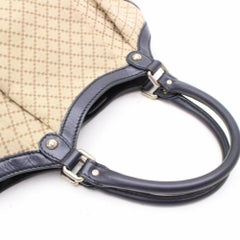 Gucci Sukey Monogram Diamante Hobo 866868 Beige Canvas Satchel