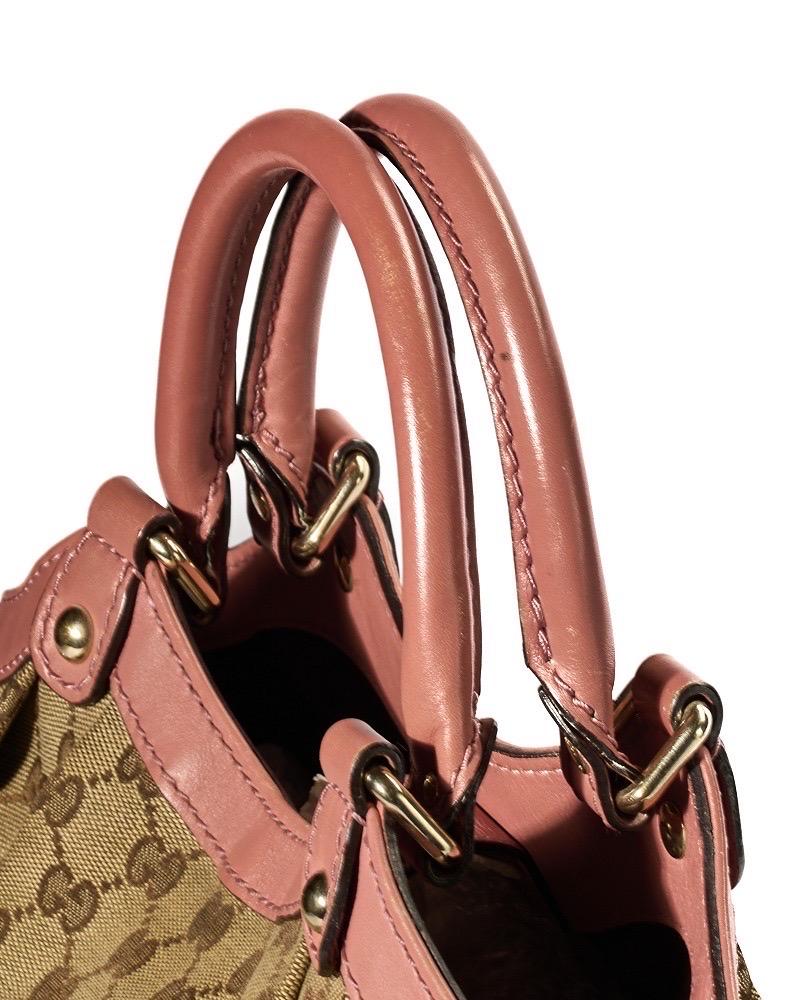 Gucci Sukey Small GG Supreme Rosa in vendita 5