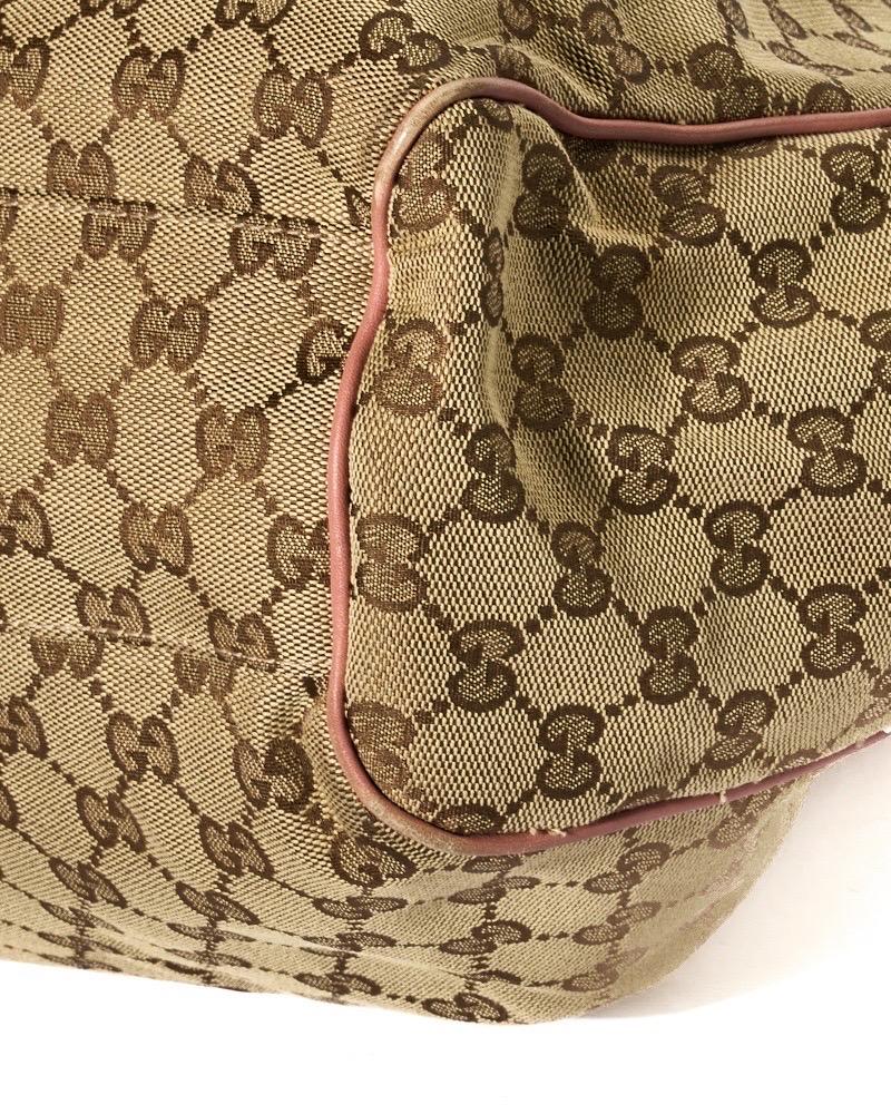 Gucci Sukey Small GG Supreme Rosa in vendita 3