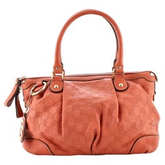 Gucci Sukey Top Handle Satchel Guccissima Leather Medium
