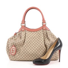 Gucci Sukey Tote Diamante Canvas Medium