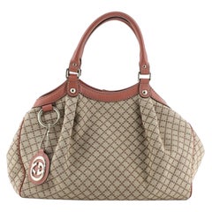 Gucci Sukey Tote Diamante Canvas Medium