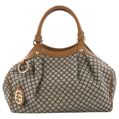 Gucci Sukey Tote Diamante Canvas Medium