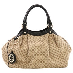 Gucci Sukey Tote Diamante Canvas Medium
