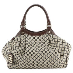 Gucci Sukey Tote Diamante Canvas Medium