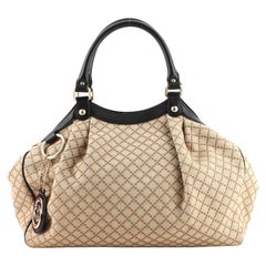 Gucci Sukey Tote Diamante Canvas Medium