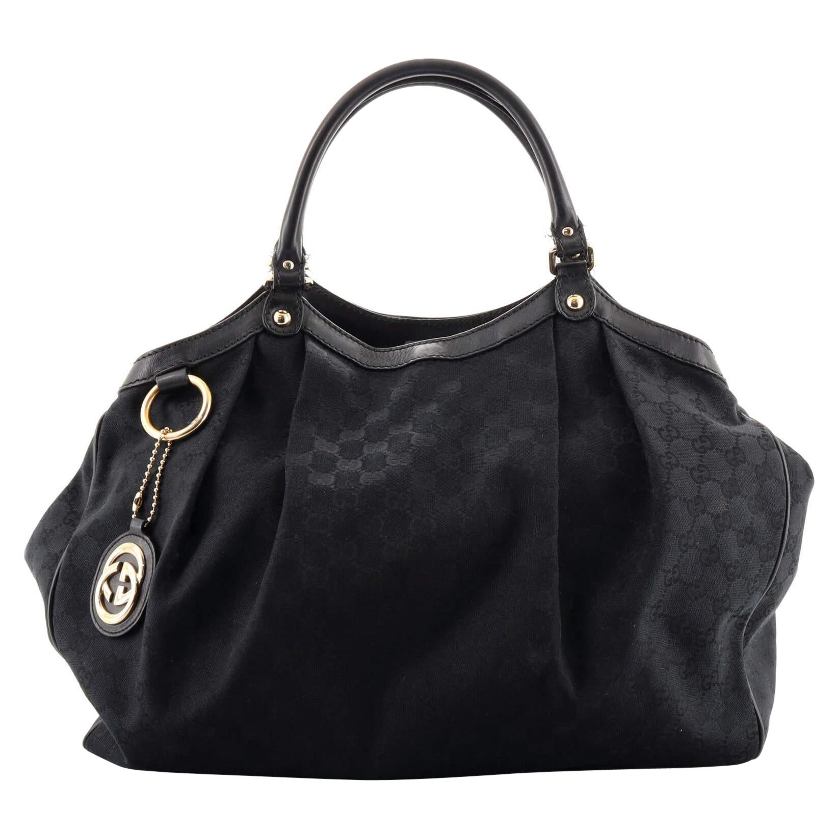 Gucci Sukey Tote GG aus Segeltuch groß