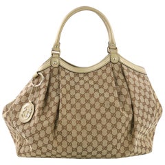 Gucci Sukey Tote GG Canvas Large