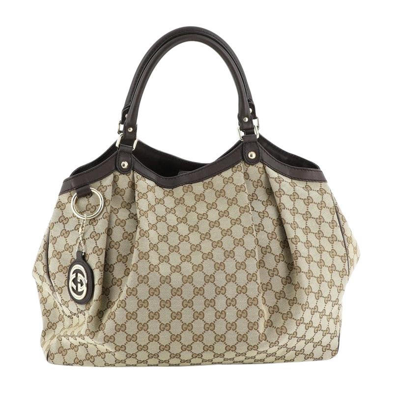 Gucci  Sukey Tote GG Canvas Large