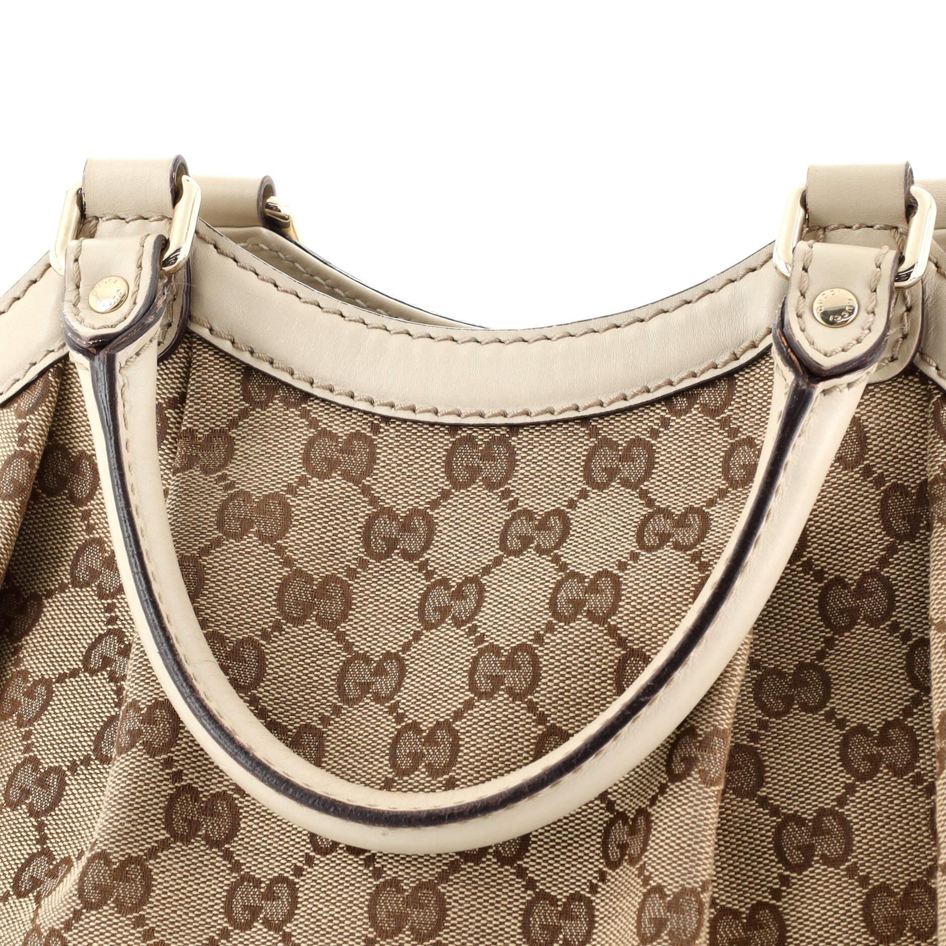 Gucci Sukey Tote GG Canvas Medium In Good Condition In NY, NY