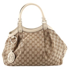 Gucci Sukey Tote GG Segeltuch Medium