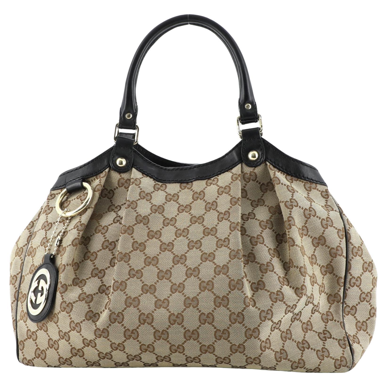 Gucci Plus Tote GG Coated Canvas Medium For Sale at 1stDibs