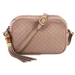 Gucci Sunshine Disco Crossbody Bag Microguccissima Leather Small