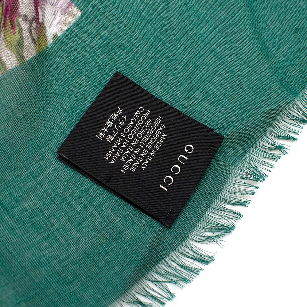 gucci green scarf