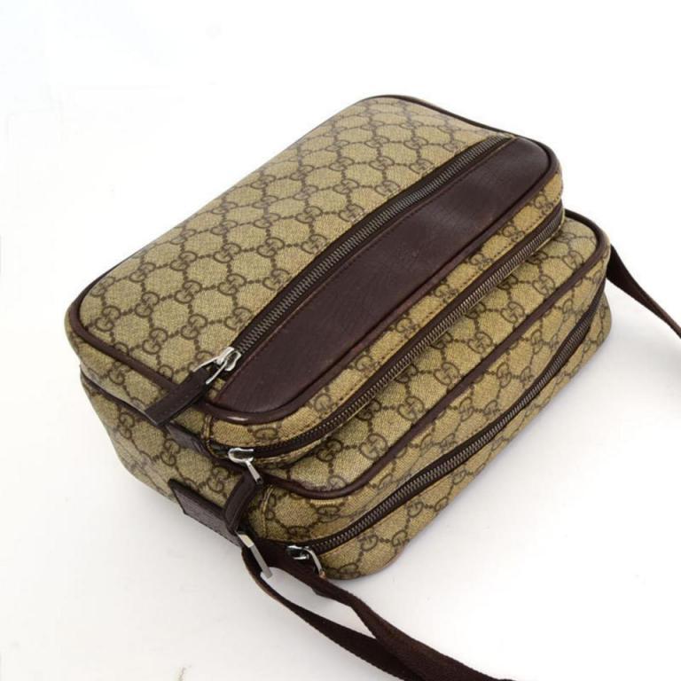 gucci camera bag brown