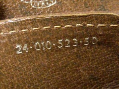 Gucci Supreme Gg Monogram Luggage 228869 Brown Coated Canvas Weekend/Travel Bag