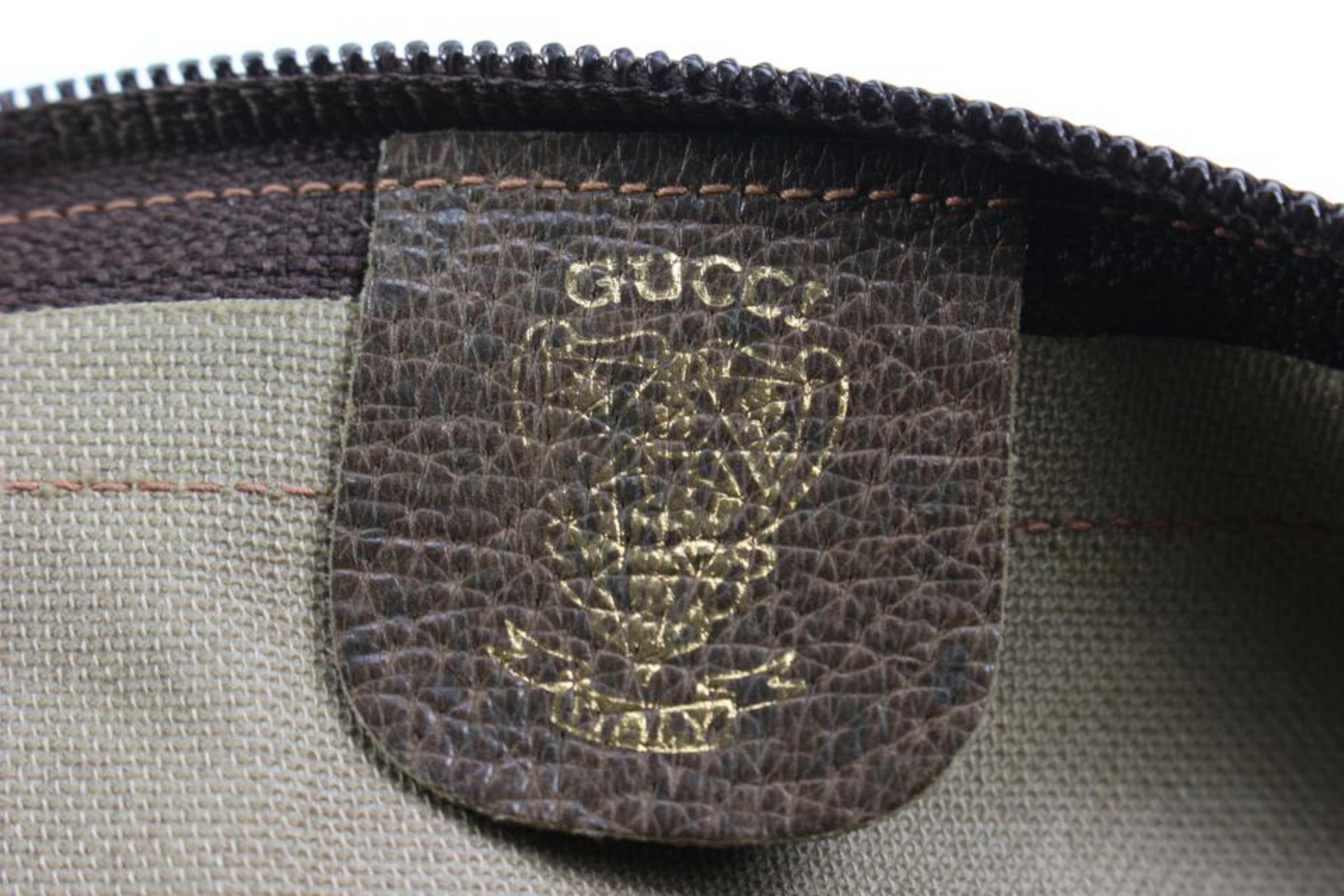 Gucci Supreme GG Web Handle Boston Duffle Bag 82gz422s 6