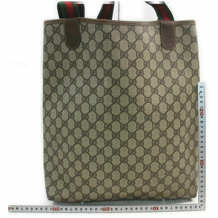 Gucci Supreme GG Web Large Shopping 860964 For Sale at 1stDibs