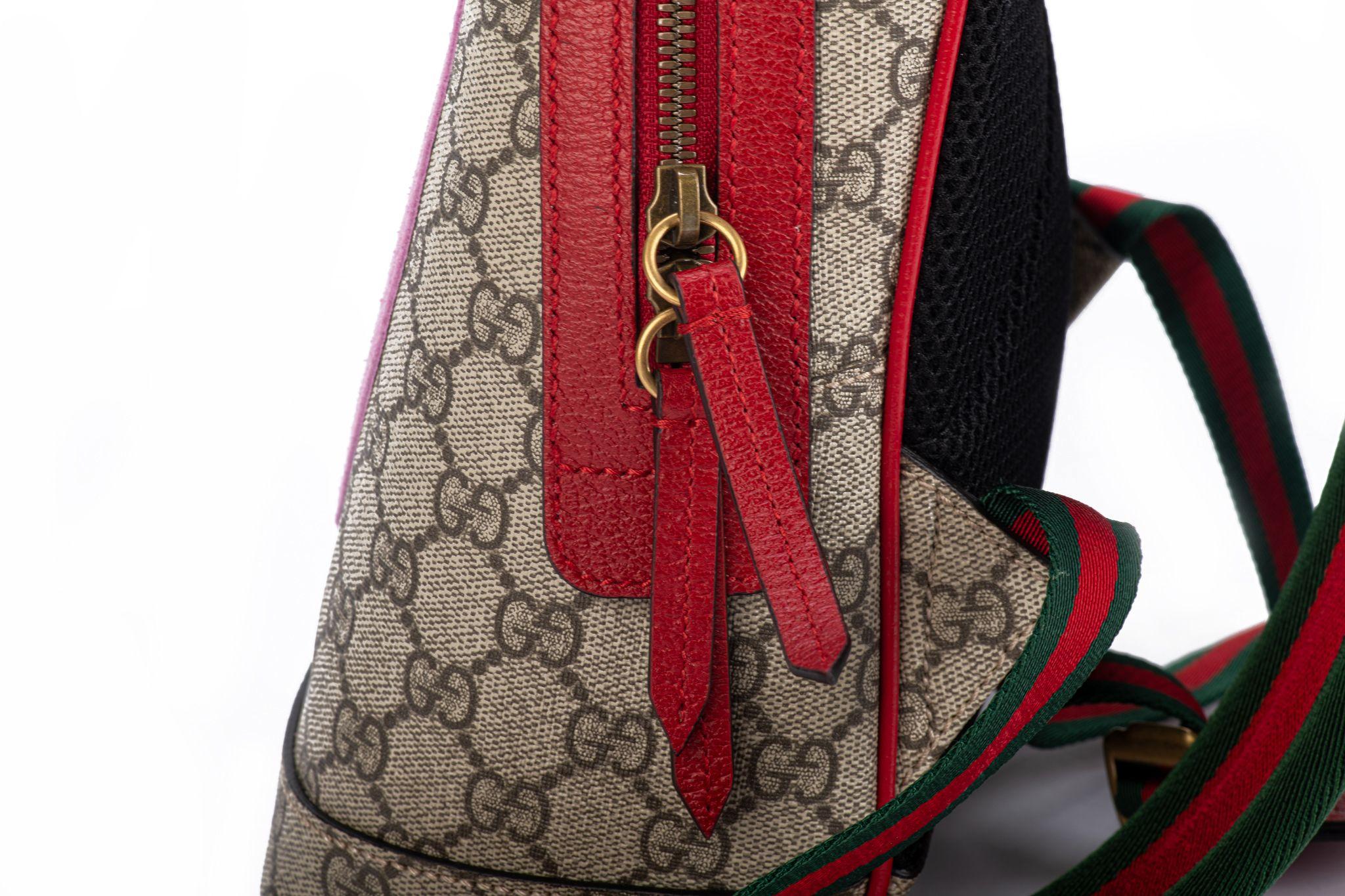 Women's or Men's Gucci Supreme Monogram Backpack New