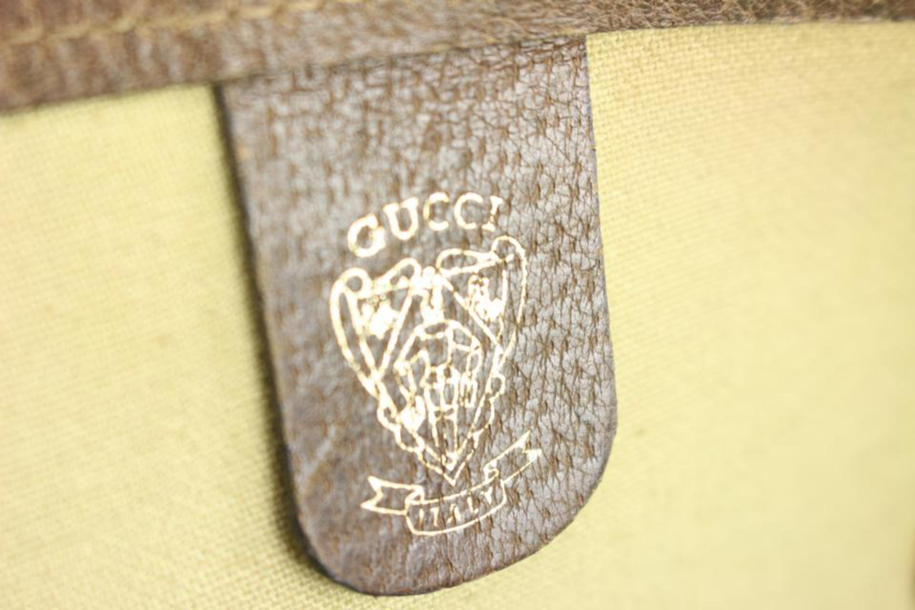 Gucci Supreme Monogram GG Web Handle Tote Bag 1GG106 For Sale 3