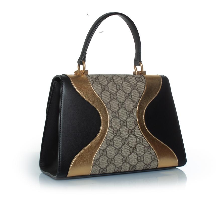 Gucci, borsa Supreme Monogram Osiride con manico superiore in vendita 6