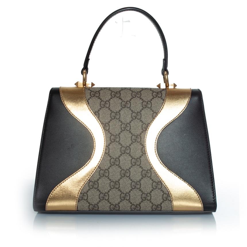 Gucci, borsa Supreme Monogram Osiride con manico superiore in vendita 1