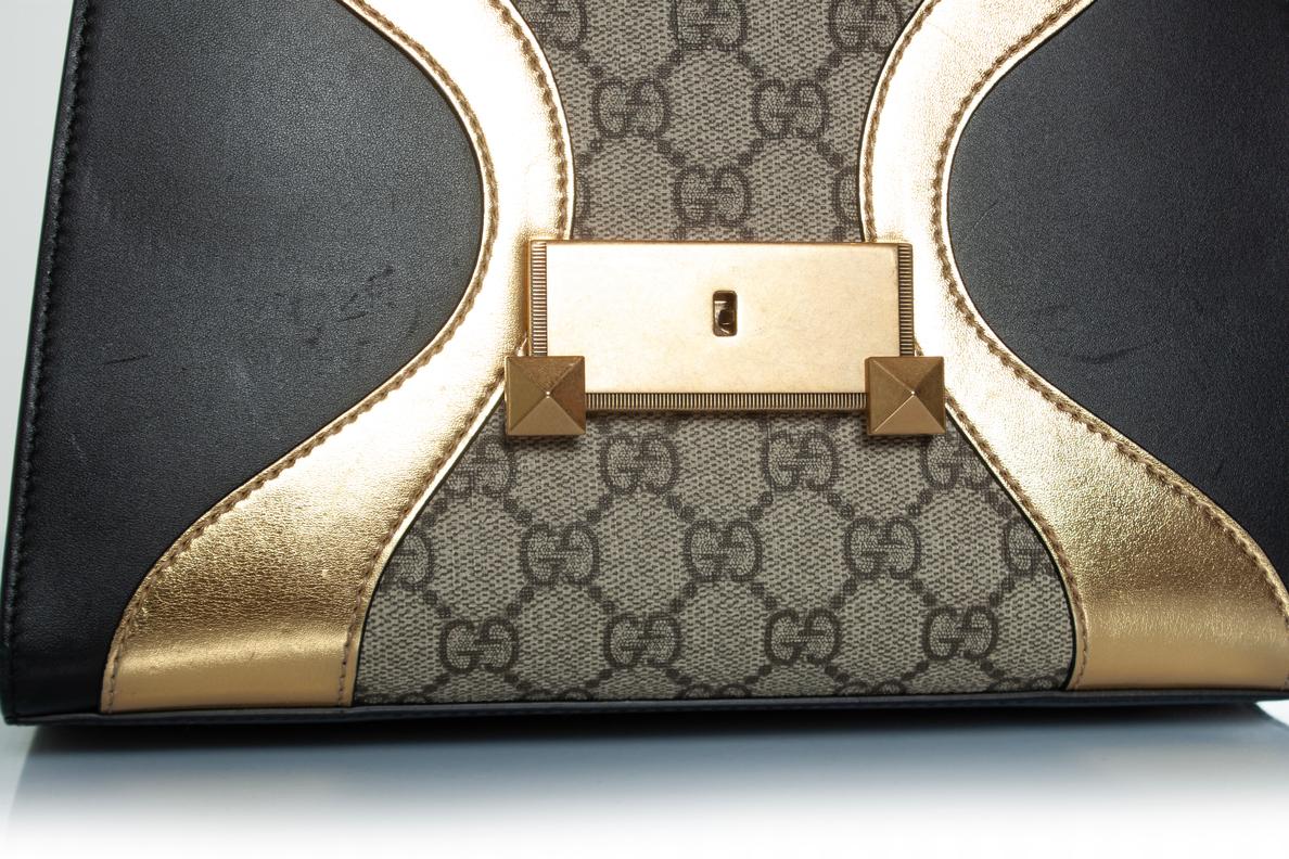 Gucci, borsa Supreme Monogram Osiride con manico superiore in vendita 3