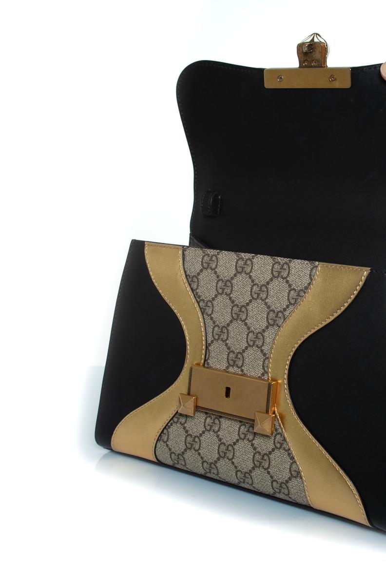 Gucci, borsa Supreme Monogram Osiride con manico superiore in vendita 4