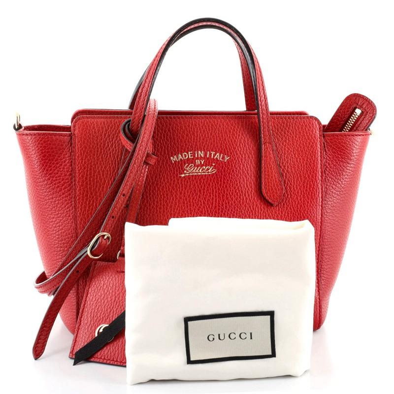 Gucci Swing Tote Leather Mini at 1stDibs