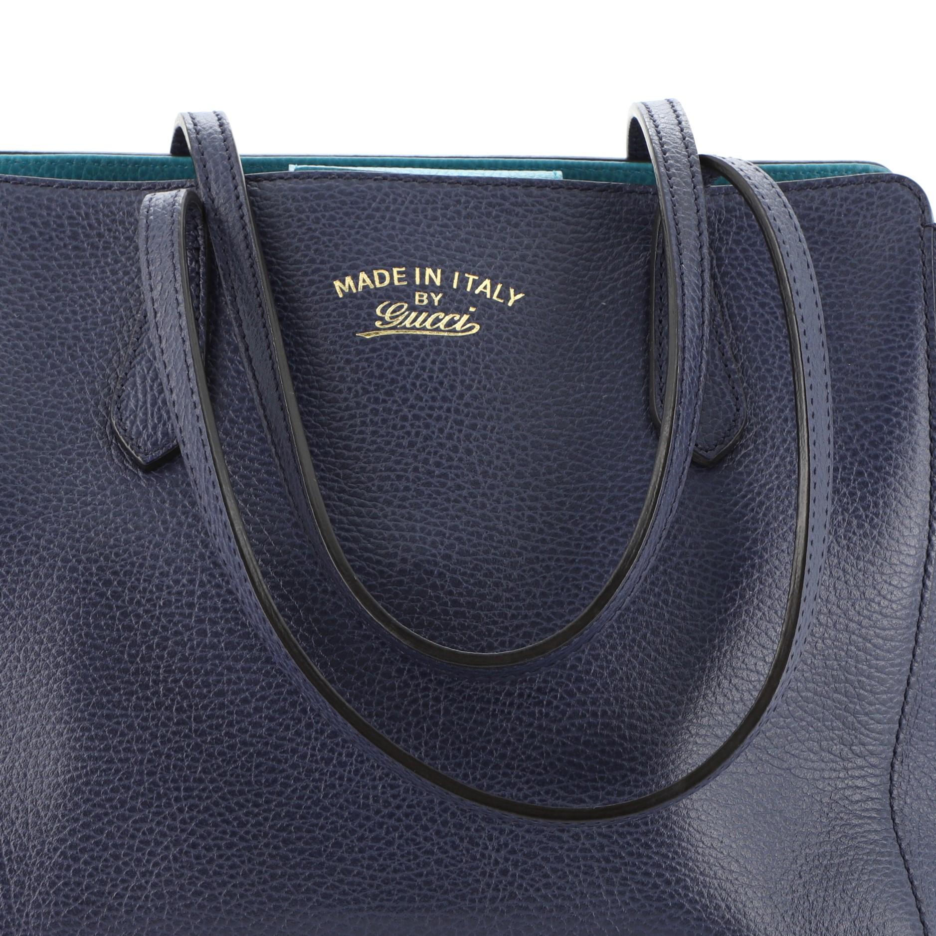 Gucci Swing Tote Leder klein 3