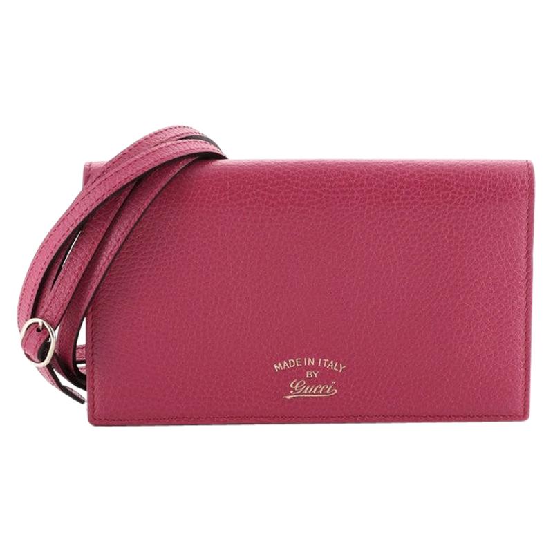 gucci swing wallet with strap