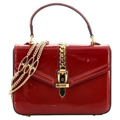 Gucci Sylvie 1969 Top Handle Bag Patent Mini