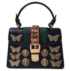 Gucci Sylvie Tier-Umhängetasche mit Henkel oben