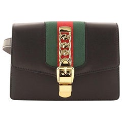 Gucci Sylvie Gürteltasche aus Leder